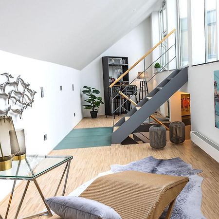 Luxus Wellness Loft - 245Qm - Designwohnen Im Zentrum Gutersloh Exterior photo
